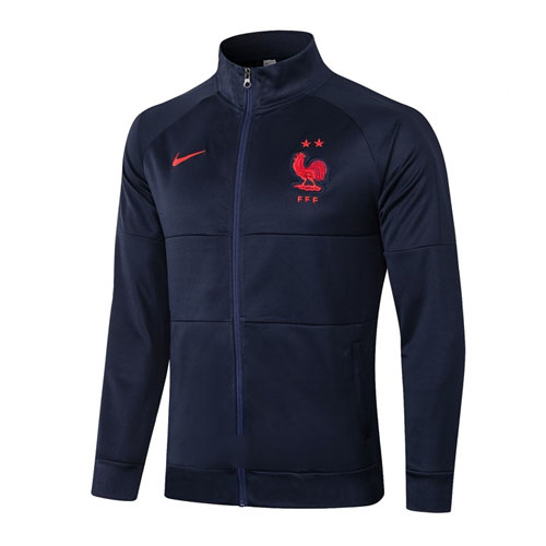 Veste France 2020 2021 Bleu Pas Cher